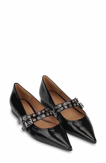 Ganni Chunky Buckle Slingback Ballerina Flat (Women) | Nordstrom Ganni Chunky Buckle Slingback Ballerina Flat (Women) | Nordstrom