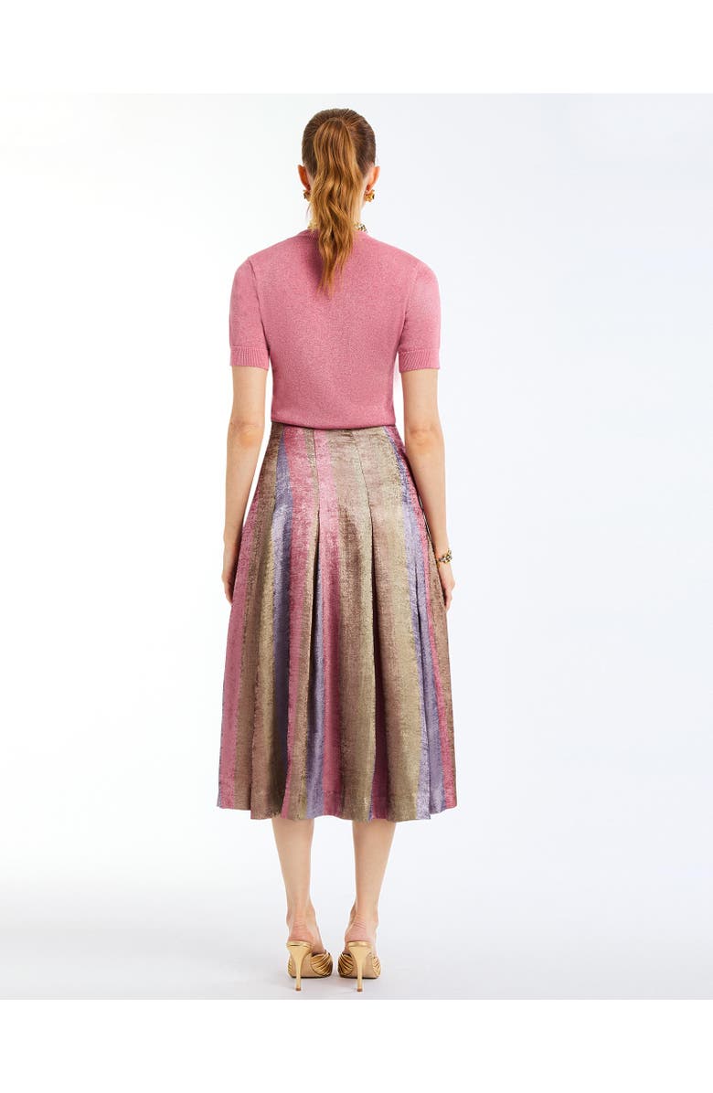 Mestiza New York Seville Midi Skirt, Alternate, color, Disco Stripe
