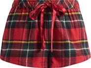 SKIMS Cotton Flannel Pajama Shorts