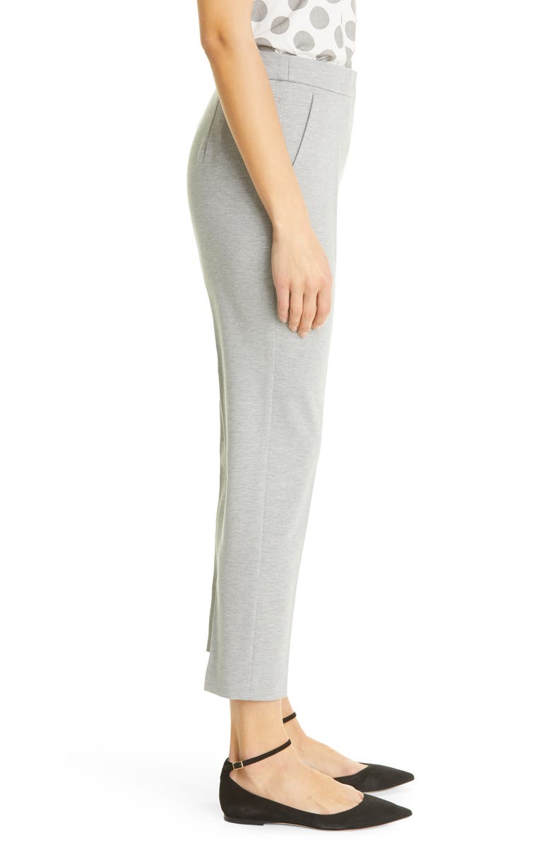 Max Mara Pegno Stretch Jersey Ankle Pants, Alternate, color,