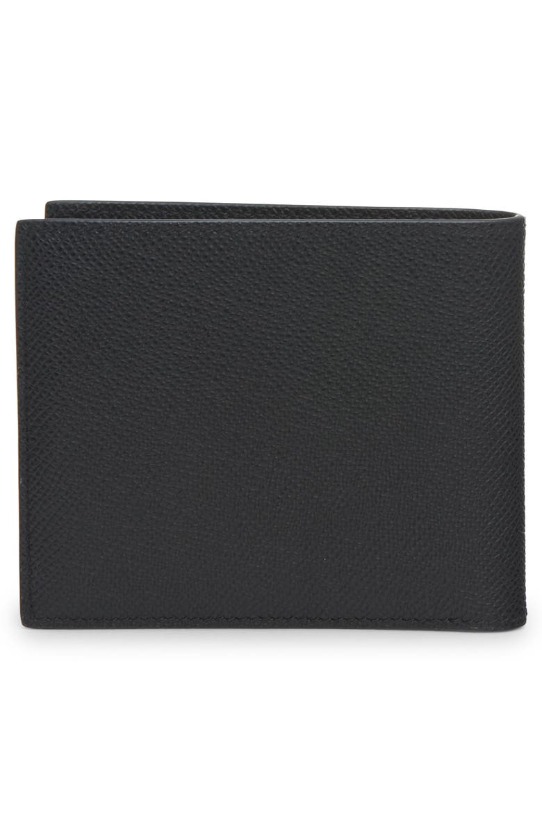TOM FORD T-Line Small Grain Calfskin Leather Bifold Wallet, Alternate, color,