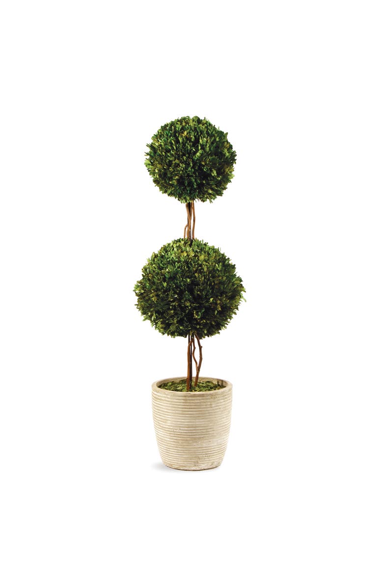 Napa Home & Garden Boxwood Double Faux (Fake) Sphere Topiary 28", Main, color, Green