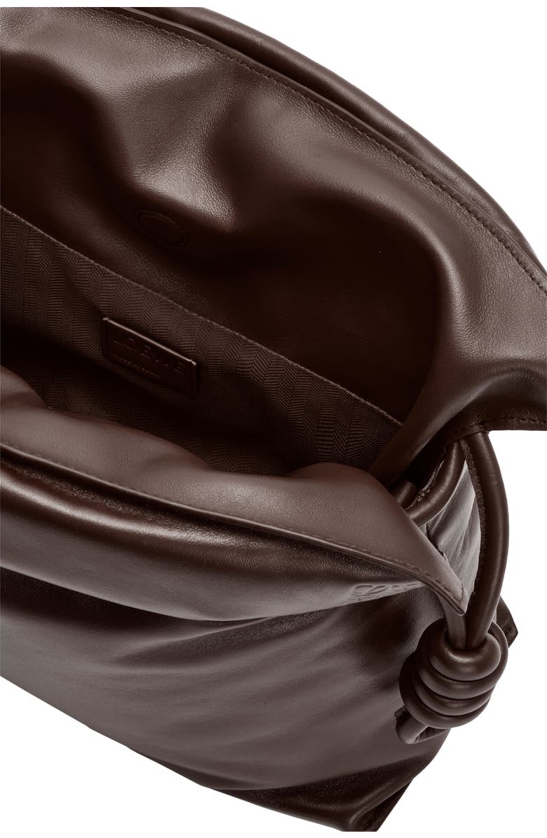 Loewe Flamenco Puffer Leather Clutch, Alternate, color,