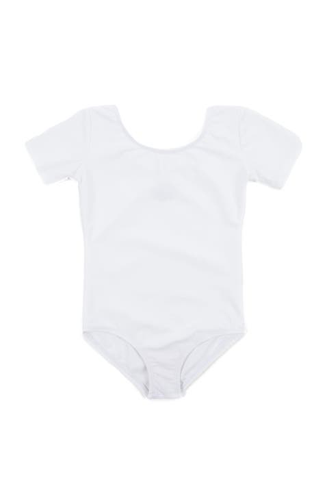 Girls Short Sleeve Leotard
