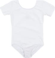 Leveret Girls Short Sleeve Leotard