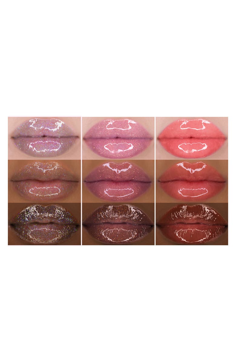 Lime Crime Winter Shine Travel Size Wet Cherry Gloss Set, Alternate, color, 