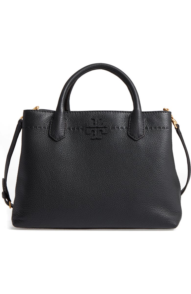 Tory Burch McGraw Triple Compartment Satchel, Main, color,