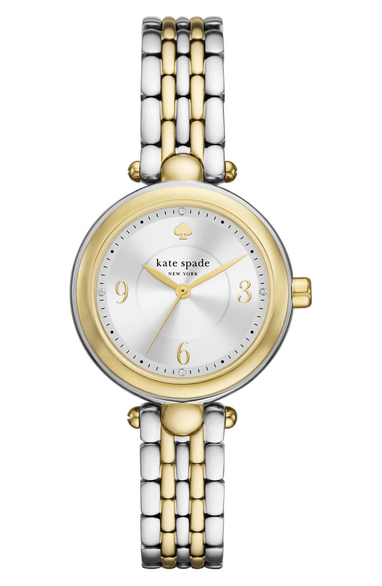 Kate Spade New York gracie bracelet watch, 32mm, Main, color, Two Tone