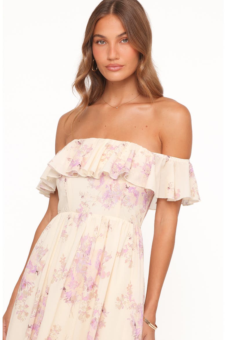 Jemira Maxi Dress, Alternate, color, LAVENDER FLORAL