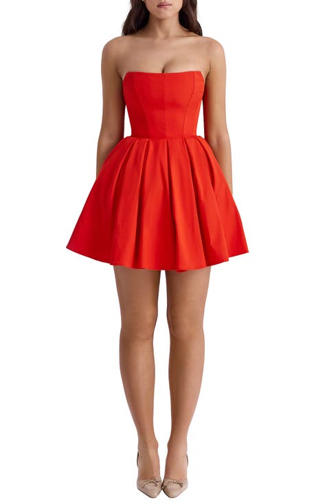 Nordstrom strapless dress best sale