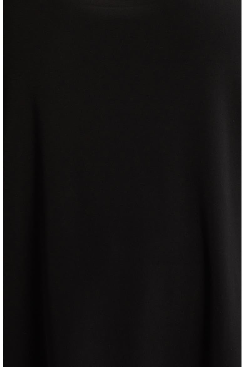 Lace Inset Sleeve Top, Alternate, color, BLACK