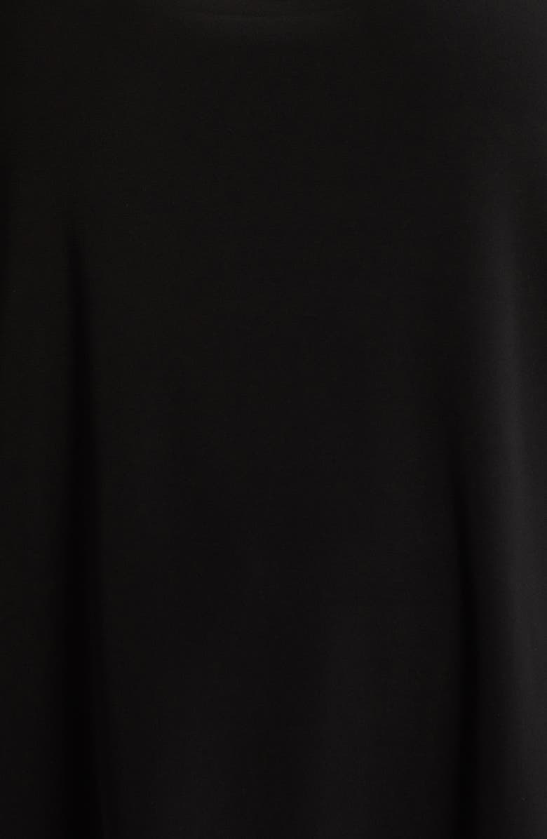 KASPER Lace Inset Sleeve Top, Alternate, color, Black