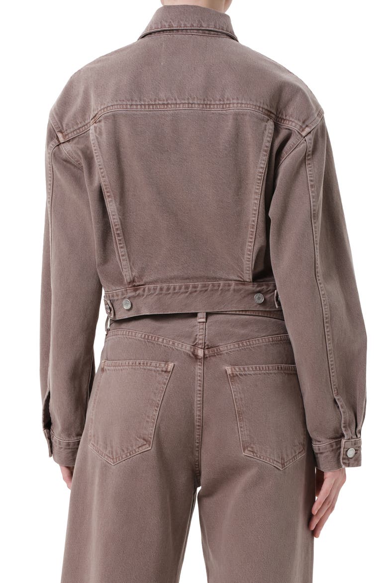 Radley Denim Jacket, Alternate, color, CERAMIC OLD ROSE