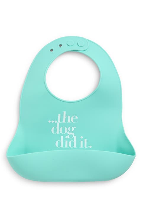 The Dog Did It Silicone Wonder Bib