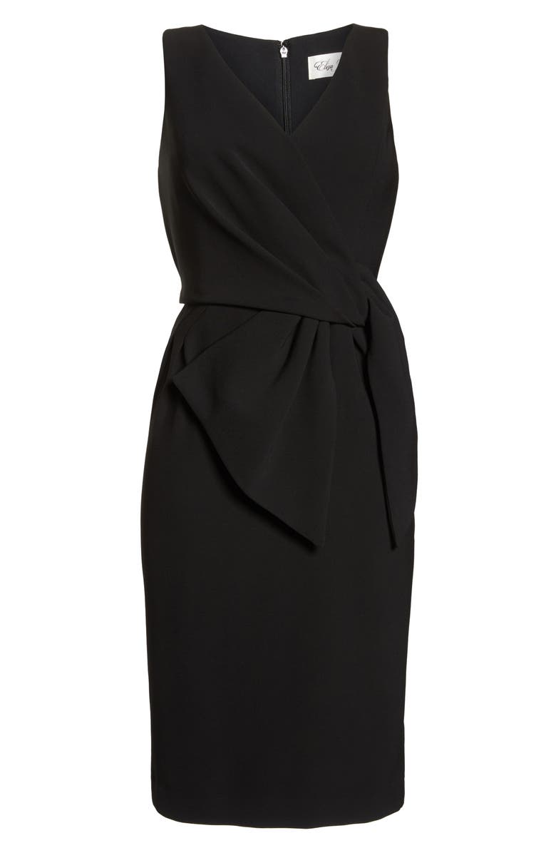 Eliza J Faux Wrap Sheath Dress, Alternate, color,