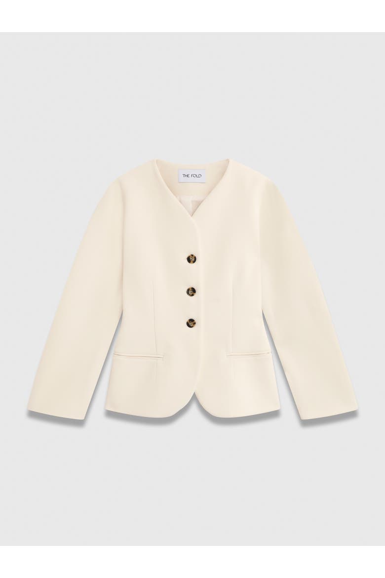 Ravello Long Sleeve Tailored Jacket, Alternate, color, Neutral