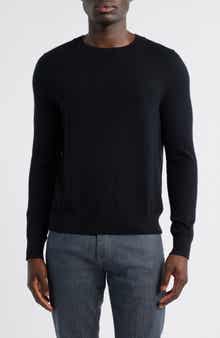 Nordstrom Crewneck Cotton & Cashmere Sweater