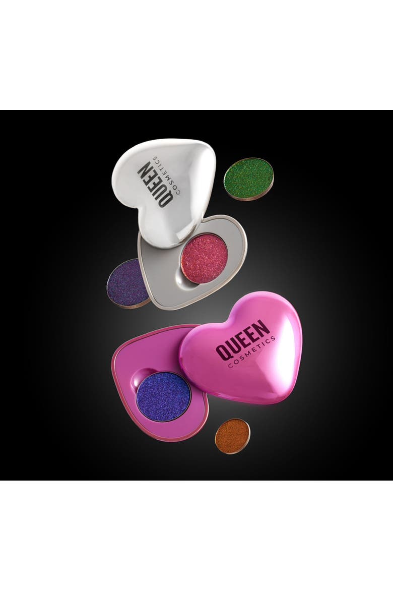 Sublime Hearts Refillable Compact, Alternate, color, Silver Compact
