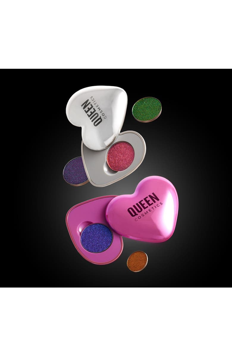 Queen Cosmetics Sublime Hearts Refillablle Compact, Alternate, color, Pink Compact