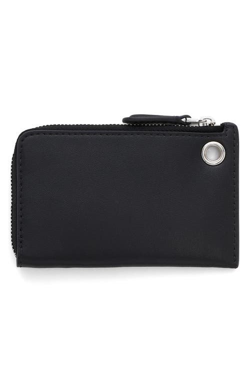Marc Jacobs The Everyday Top Zip Charm Wallet In Black