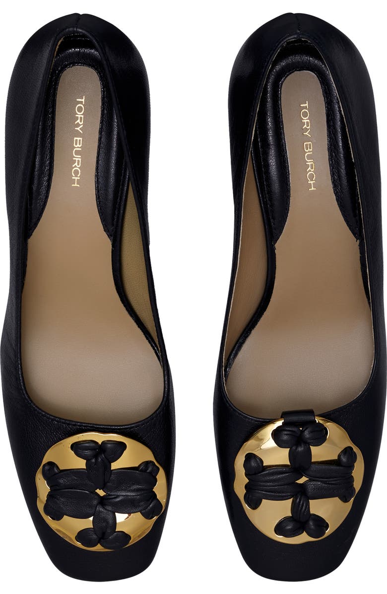 Tory Burch Block Heel Medallion Pump, Alternate, color,