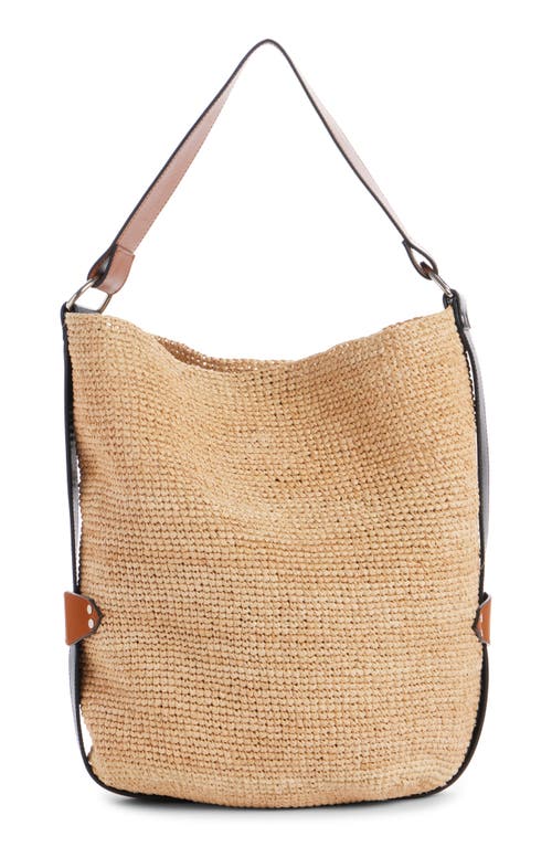 Isabel Marant Bucket Bag In Natural/cognac