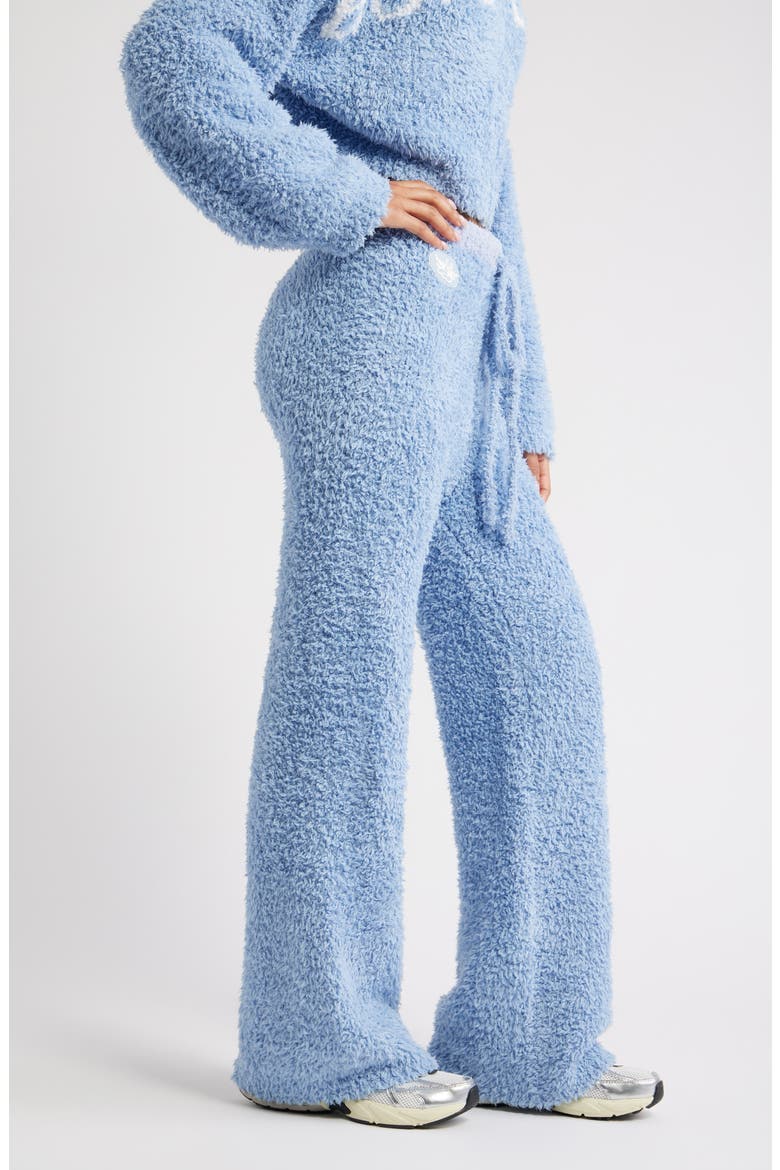 Bodhi Fuzzy Sweatpants, Alternate, color, BLUE