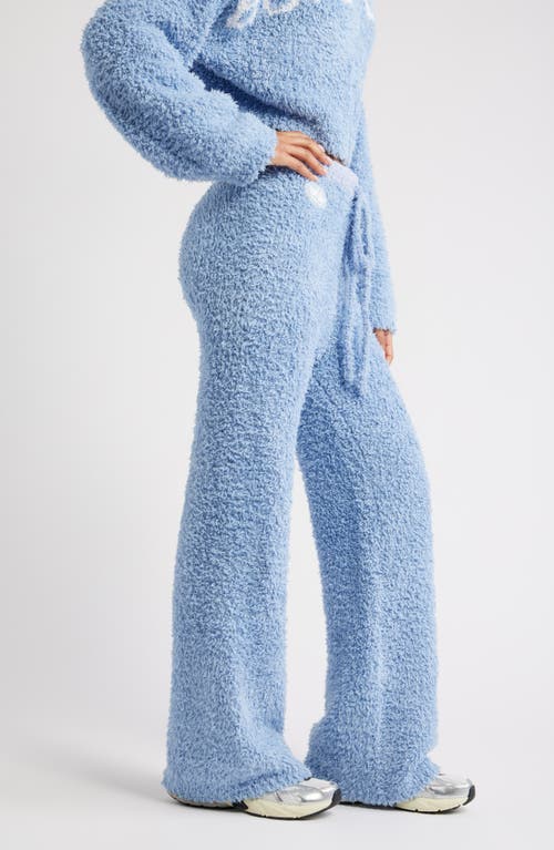 Boys Lie Bodhi Fuzzy Sweatpants In Blue