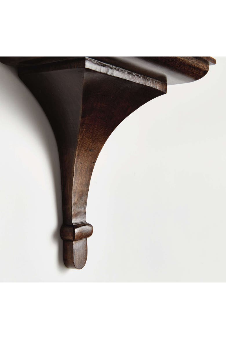 Baxter Wall Bracket, Alternate, color, Brown