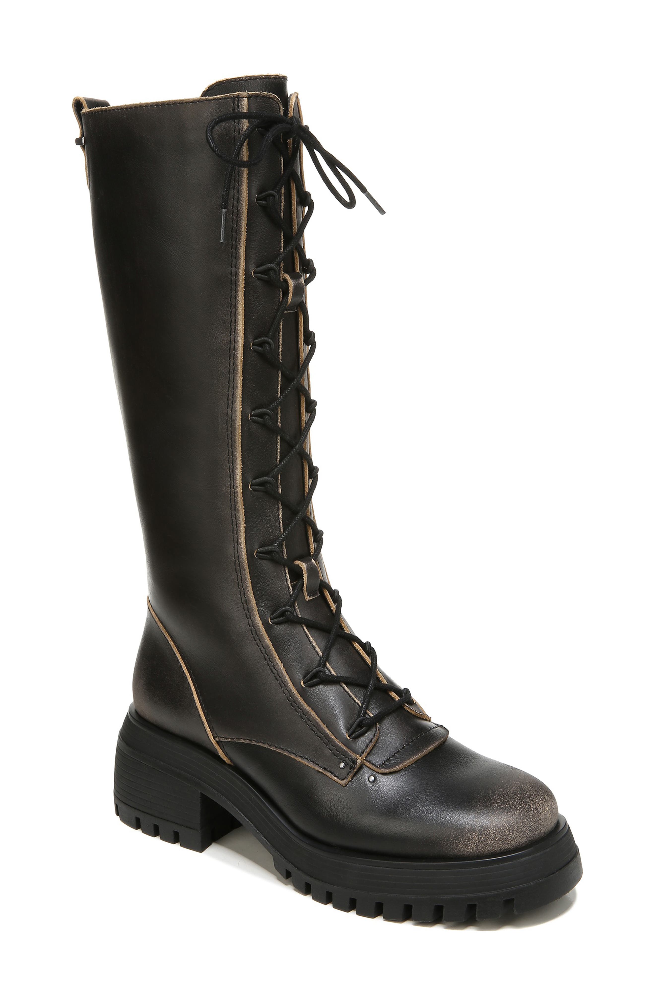 Jasper Lace Up Boot, Main, color, BLACK
