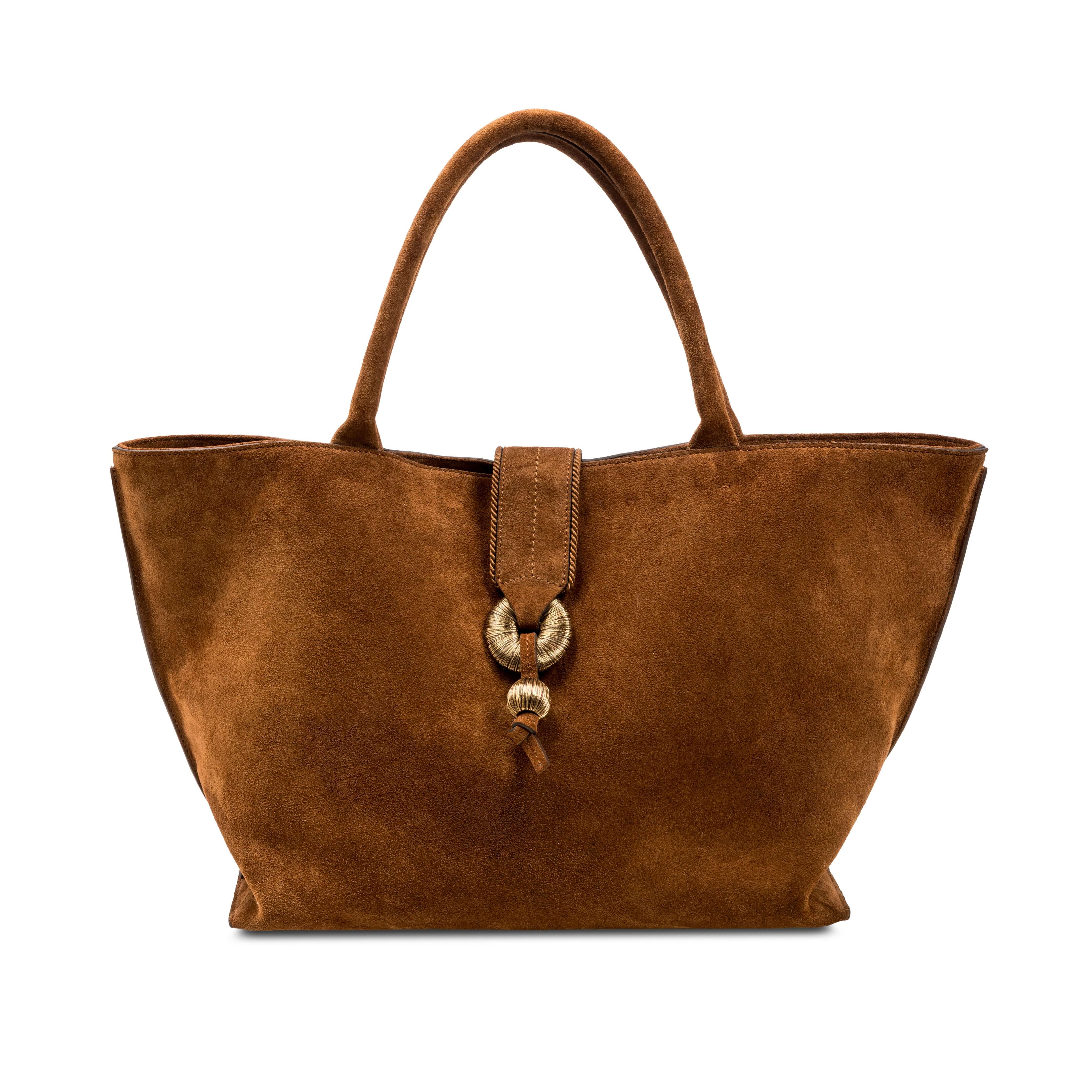 Boho Chic Camello Medium Tote Bag, Alternate, color, Camello