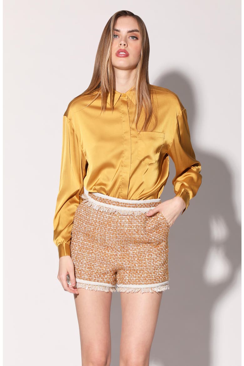Laken Tweed Shorts, Alternate, color, HONEY TWEED