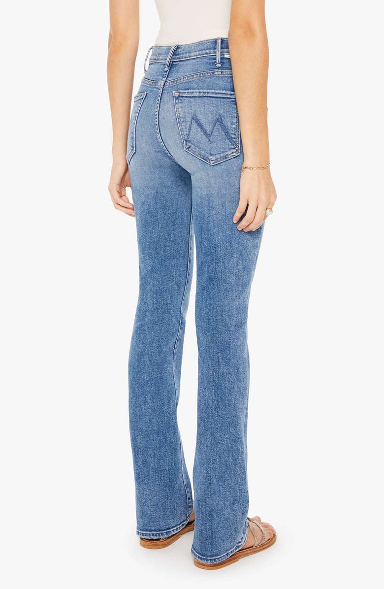 MOTHER The Hustler Sneak Bootcut Jeans, Alternate, color, 