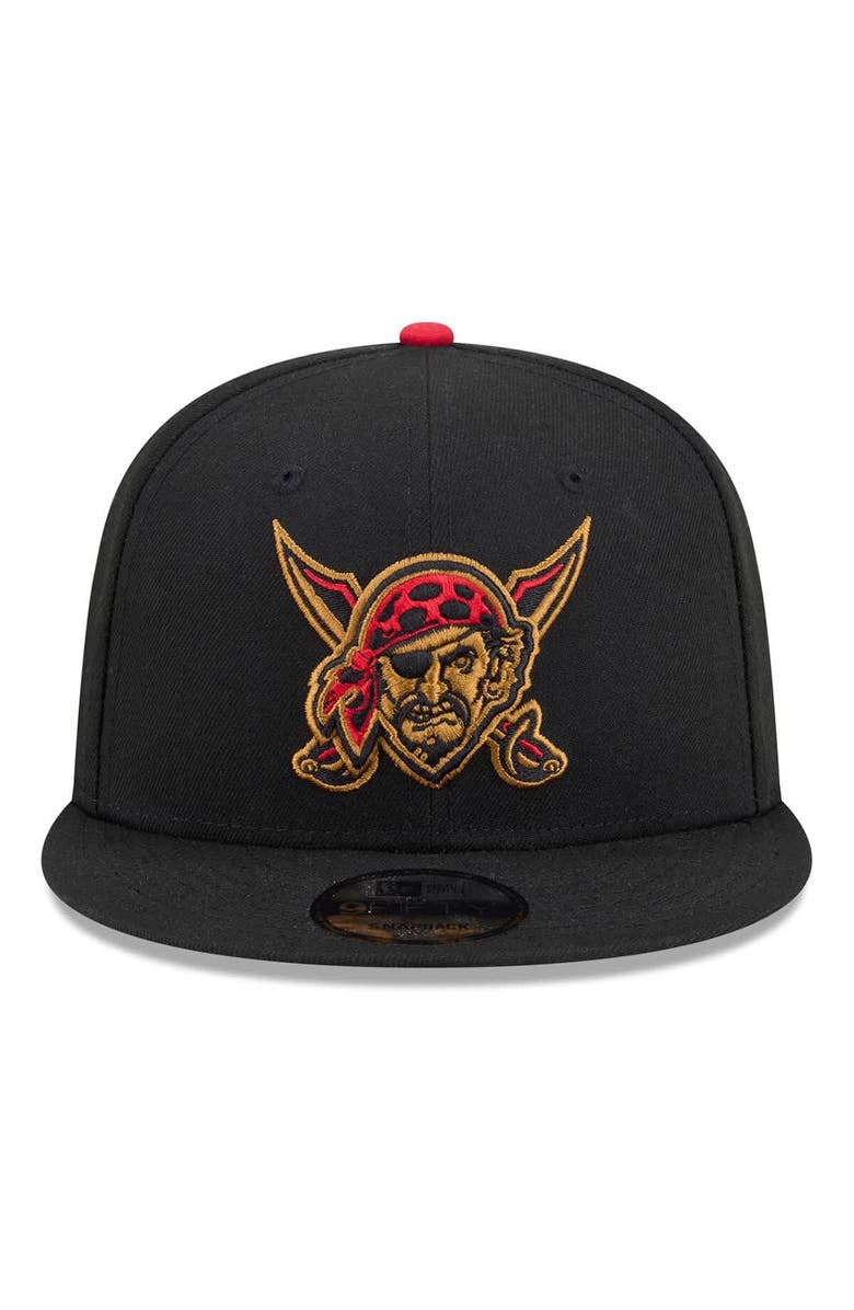 New Era Youth New Era  Black Pittsburgh Pirates 2026 City Connect 9FIFTY Snapback Hat, Alternate, color, Black