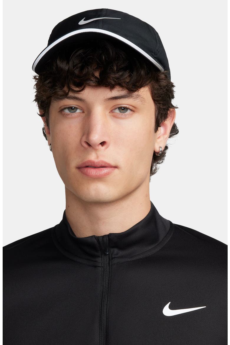 Dri-FIT Half Zip Running Top, Alternate, color, BLACK/ REFLECTIVE SILVER