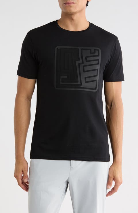 3D Maze Graphic T-Shirt