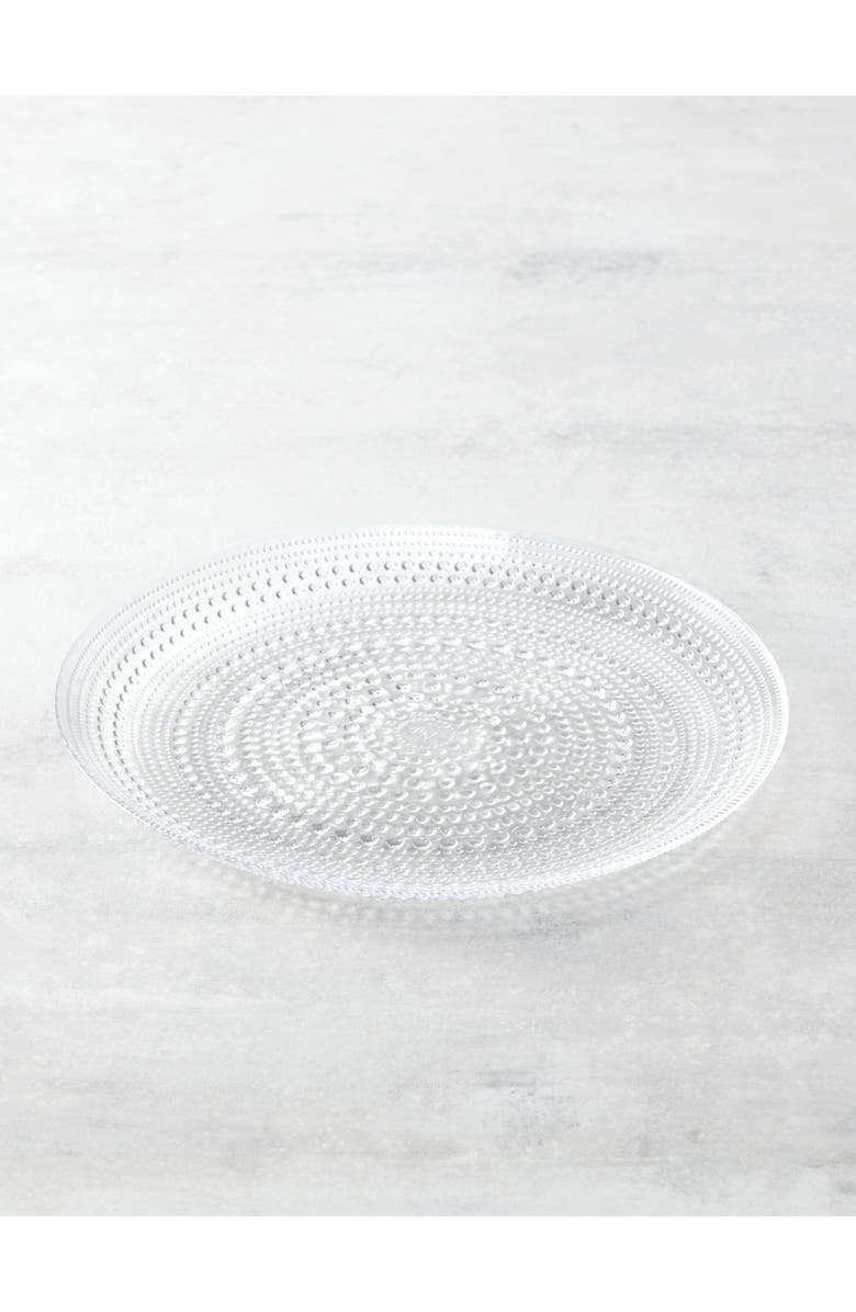 Fortessa Jupiter Set of 4 Charger Plates, Alternate, color, Clear