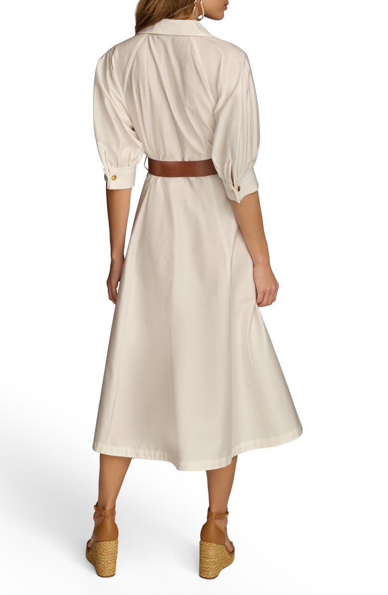 Donna Karan New York Cotton Midi Shirtdress, Alternate, color,