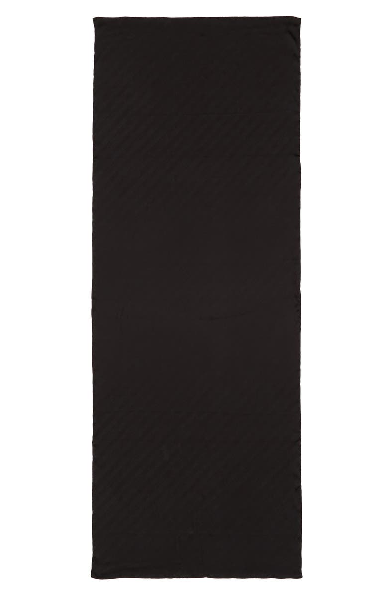 Givenchy Logo & Chain Link Silk Scarf, Alternate, color, 