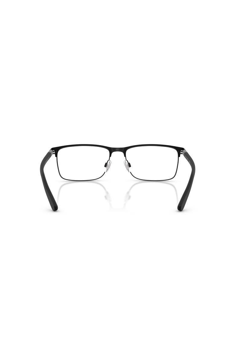 58mm Rectangle optical glasses, Alternate, color, Black