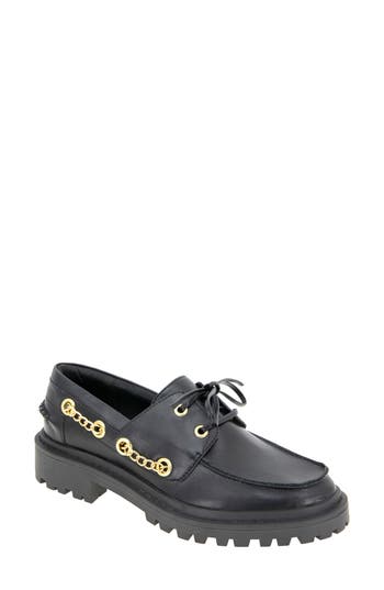 Bcbgeneration Ladonna Lug Loafer In Black
