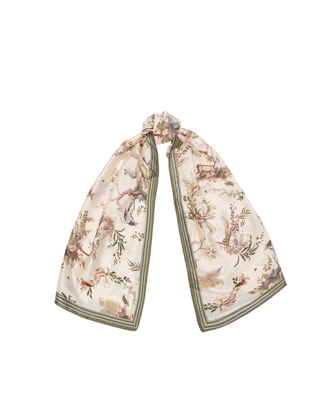 Wonderland Toile Silky Scarf