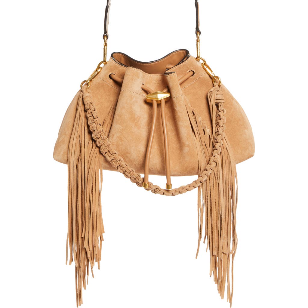 Jimmy Choo Bon Bon Fringe East/west Bucket Bag