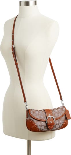 COACH Soho 25 Crystal Signature Jacquard Shoulder Bag
