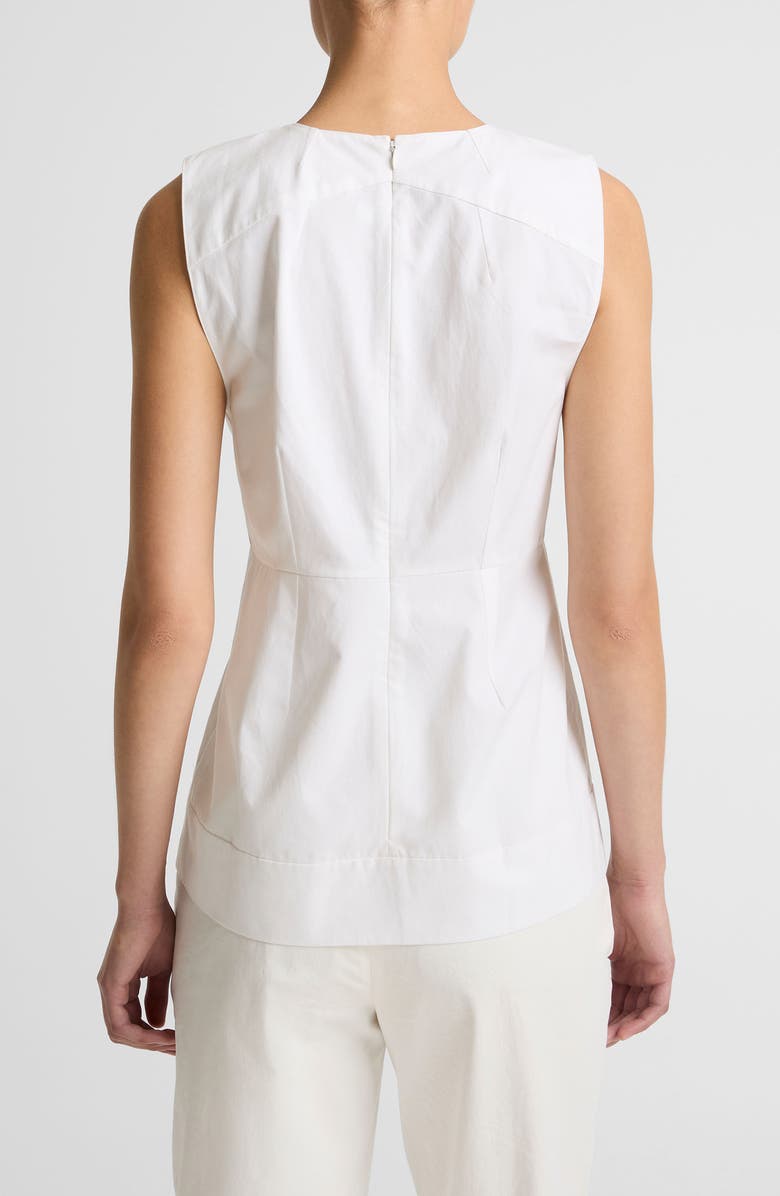 Vince Paneled Sleeveless Top, Alternate, color, Optic White