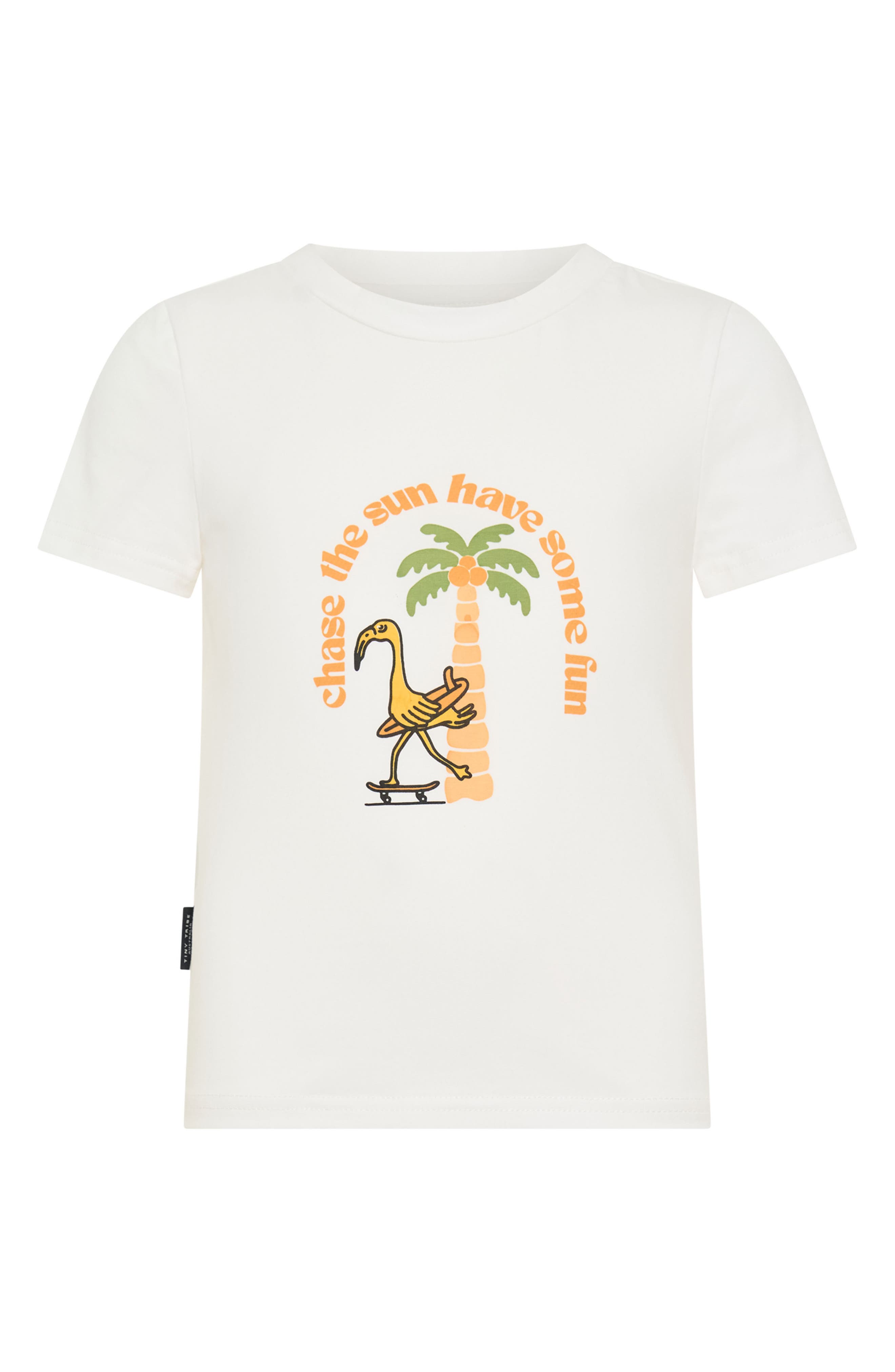 TINY TRIBE Kids' Pelican Cotton Graphic T-Shirt