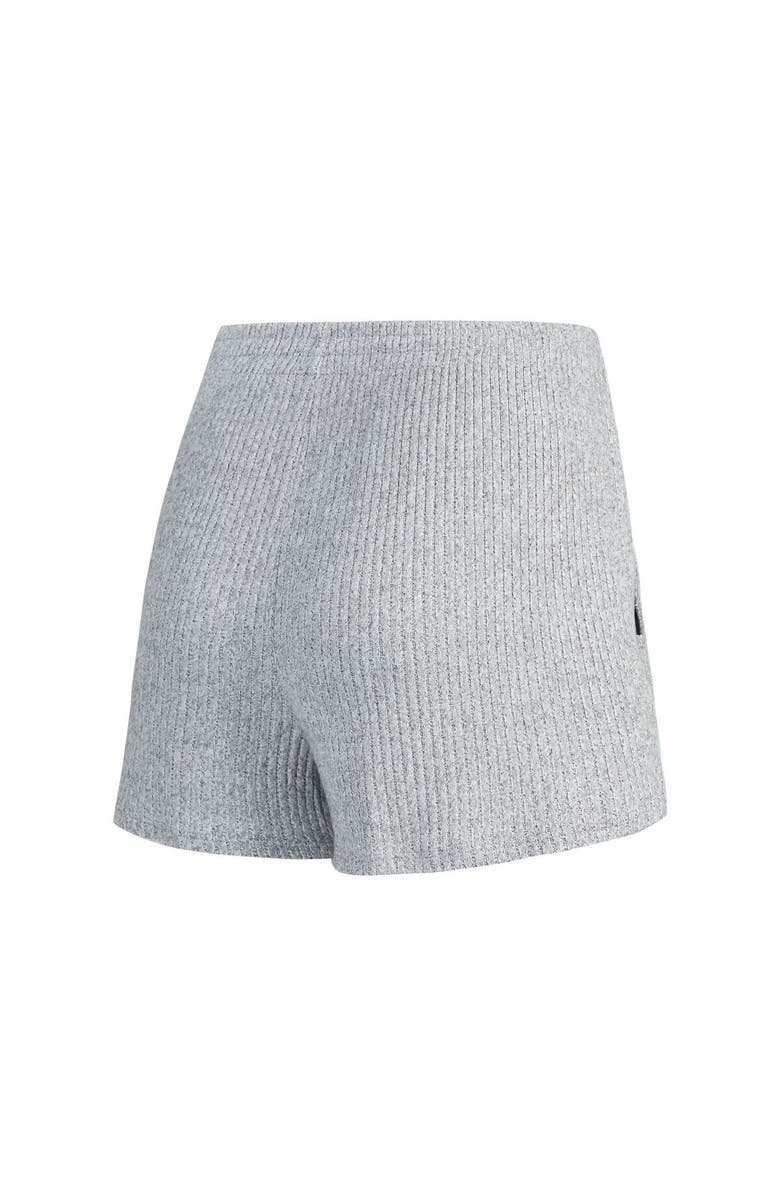 CONCEPTS SPORT Women's Concepts Sport Gray Minnesota Vikings Juniper Long Sleeve Hoodie T-Shirt & Shorts Set, Alternate, color, Gray