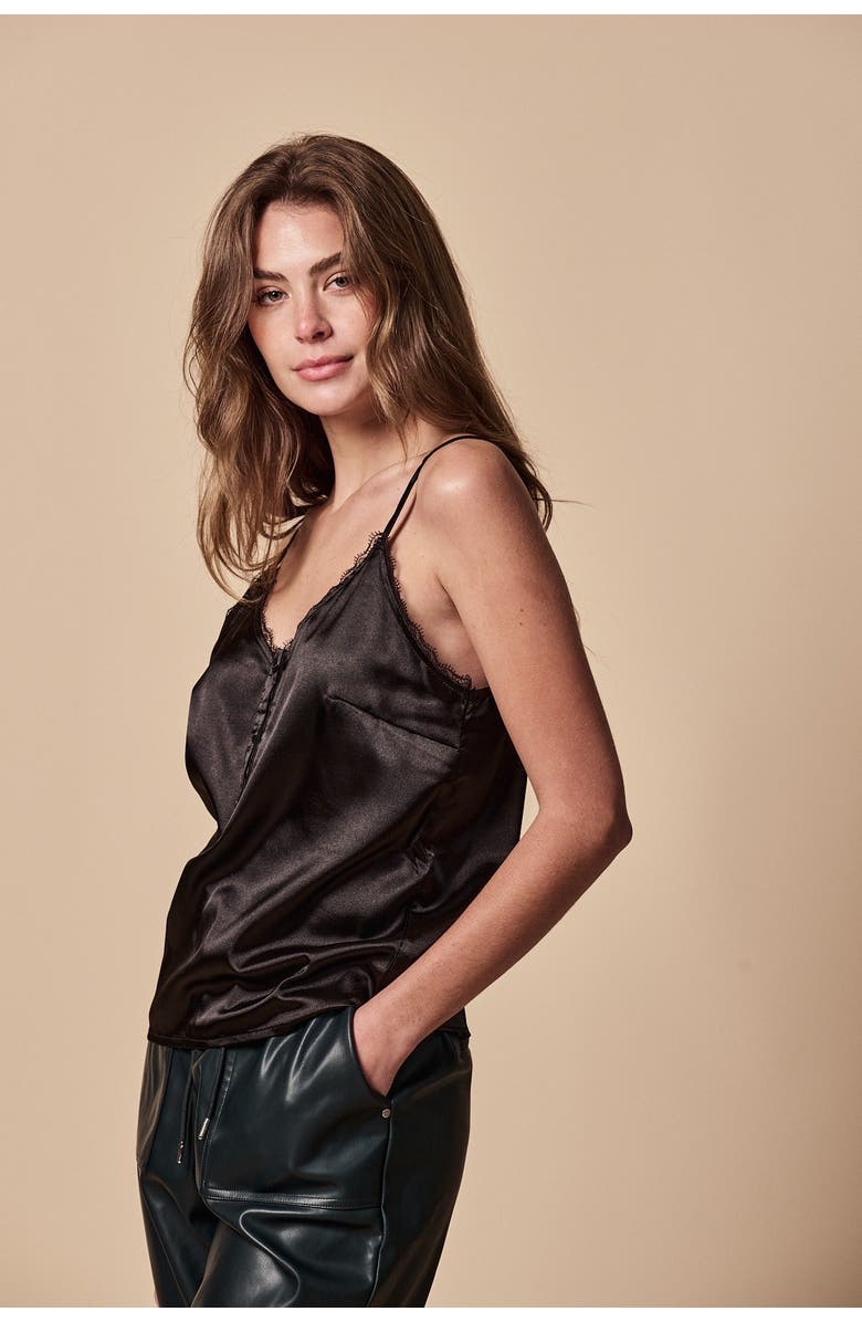 The Shirt by Rochelle Behrens The Cami Shirt, Alternate, color, Black