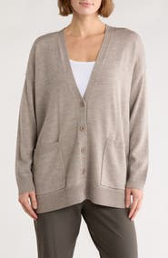 Eileen Fisher V-Neck Cardigan
