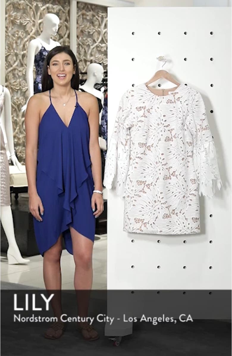 Dylan Crochet Shift Dress, sales video thumbnail